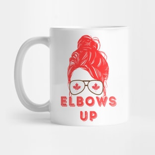 Elbows-Up Mug